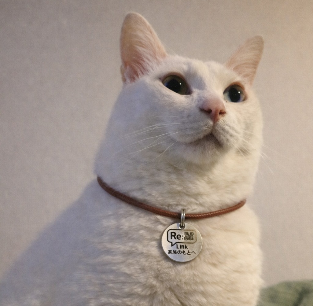 首輪をつけた柴犬